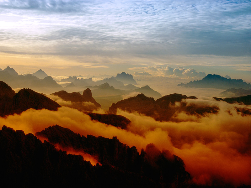 Spectacular View, Dolomites, Italy